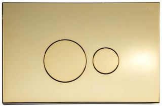 Кнопка смыва Boheme 668-G золото